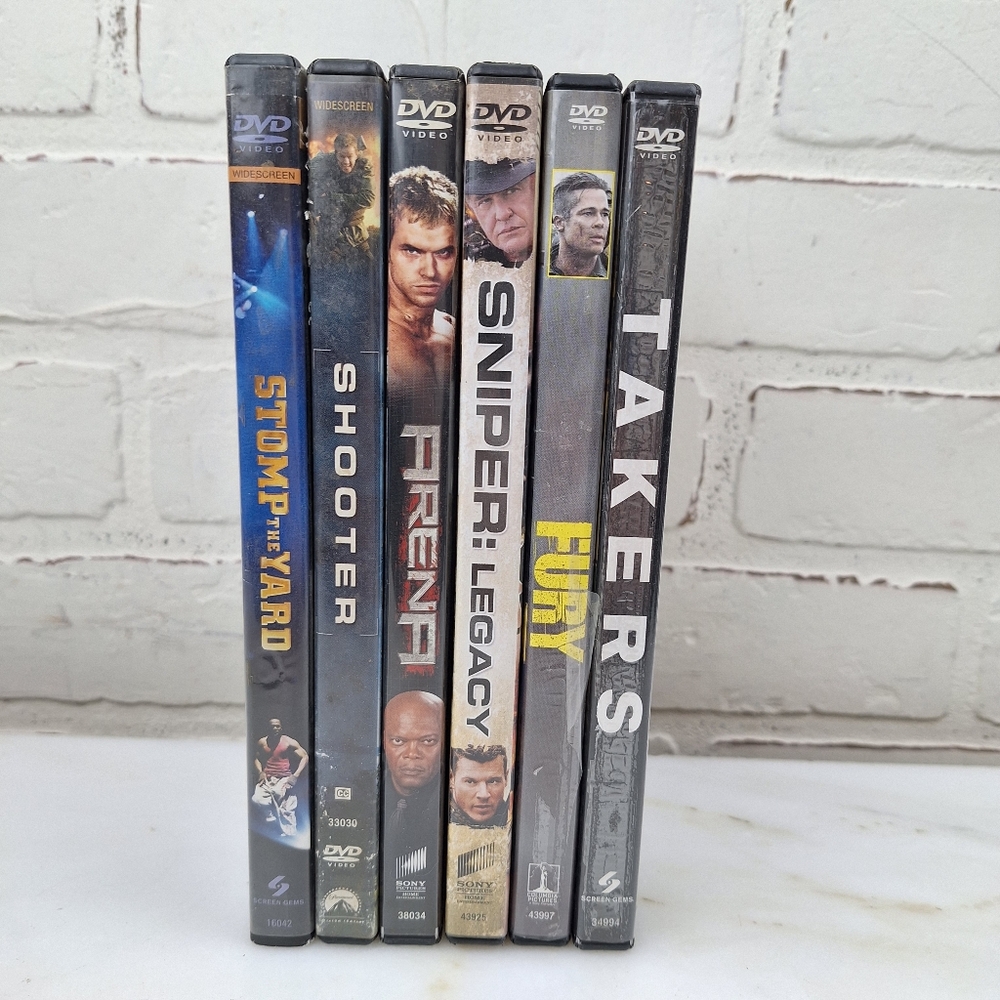 DVD Movie Collection Set Of 6- Various Titles